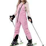 Skihose Mit Trägern Für Kinder | Wasserdicht Verstellbar Und Isoliert | Winter Skihose Jugend Schneeoverall - Für Wintersport Ski Snowboarden Wandern Klettern Outdoor Aktivitäten Reisen Und