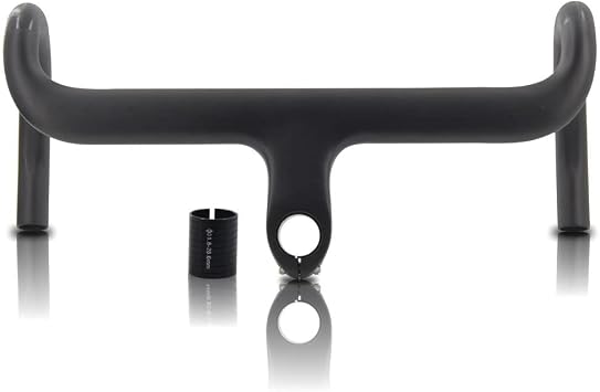 road bike integrated handlebars RXL SL 1-1/8"integrated carbon handlebar for road bike internal routing support OD2 31.8/28.6mm bike handlebar accessories carbon fiber drop handlebars UD matt 400*90