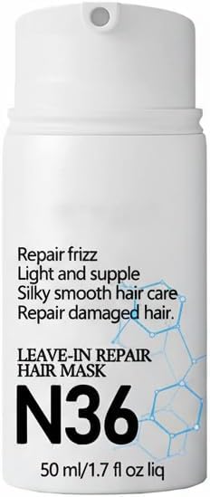 Azonee Leave-In Repair Hair Mask, Molecular Hair Mask, Repairs Dry or Damaged Hai r, Silky Smooth Hai r Care, Reverse Hai r Damage from Bleach, Color, Chemical Services & Heat,Suitable
