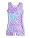 YDMZX Leotards for Girls Gymnastics 5T 6T Size 5-6 Kids Tumbling Outfits Biketards Colourful Dots