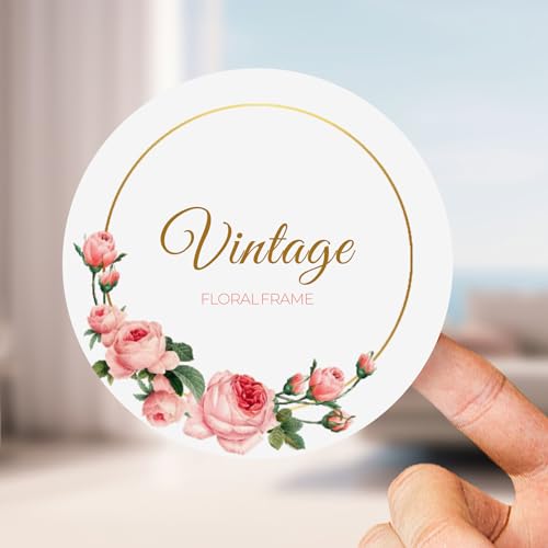 60-240pcs Custom Stickers Labels-Personalized Stickers for Businesses Logo and Name, Birthday Party Baby Candle Product Boxes Wedding Favors Labels Thank You Stickers