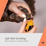 Wahl Nail Grinder Szlifierka do Pazurów dla Psów, Cicha i Lekka | Pielęgnacja Pazurów Zwierząt Domowych, Przycinanie Paz