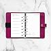 Filofax Calendar Diary Refill, Personal/Compact Size, Month-to-View, White Paper, English, 2025 (C68410-25)