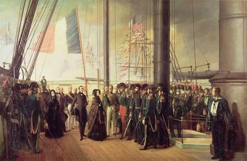 De Célèbres Tableaux Affiche de Arts Reine I Vapeur Gomer Toile 60x90cm