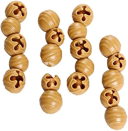 Elkwood Rattlesnaps Natural Dog Treats, Low Fat, High in Fibre Healthy Dog Chews - Pumpkin, Peanut & Chicken - 100g x 4PCS Caramel