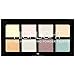 BYS Highlight Palette 8 Shades - Highlighting Powder Palette, Strobe Palette, Glam, Glow, Shimmer, Illuminate Makeup, enhance skin complexion intensify glow face eyes body makeup palette