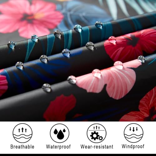 Image of salamra Hooded Rain Poncho Waterproof Raincoat Jacket for Men /Women /Adults with Pocket