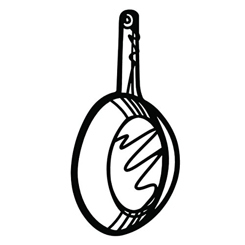 PELEG DESIGN Monkey Business Sketch Trivet Pan, Noir Cover