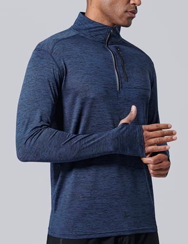 Liberty Imports Pacote com 3 jaquetas esportivas masculinas leves de manga comprida e zíper, Preto/c