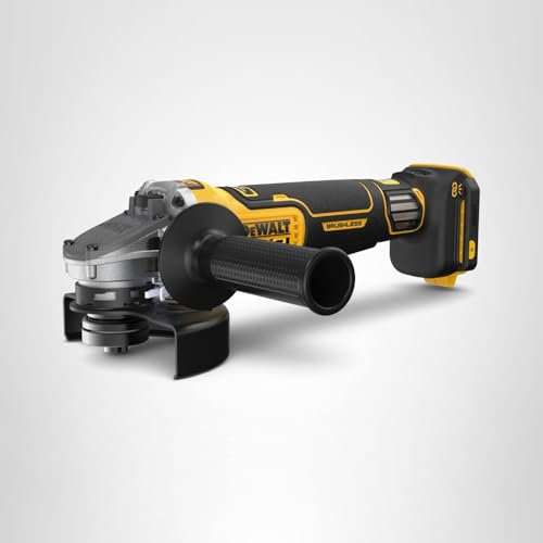 DEWALT 20V MAX* XR Brushless Cordless 4-1/2 in. - 5 in. Variable Speed Paddle Switch Grinder (Tool Only) (DCG410VSB)