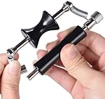 2 Pack Guitar Rolling Capo Adjustable Gliding Capos Sliding Capo Stainless Stee Quick Setup for Tuning Tone Acoustic Electric Guitar Bass Ukulele Banjo Mandolin