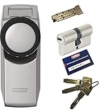 abus hometec pro cfa3000 set ABUS Funk-Türschlossantrieb HomeTec Pro CFA3000 S silber 10123