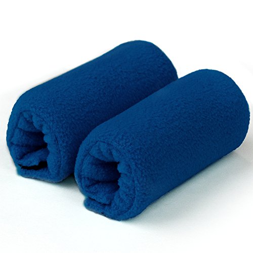 Crutch Comfort Deluxe Soft Fleece & Foam Crutch Accessory Set (Blue) #TOP2