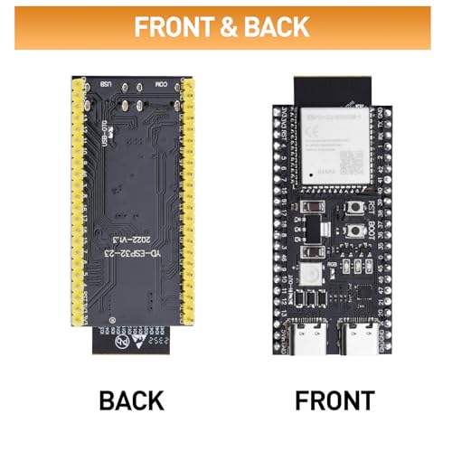 Diymore 2 szt. ESP32 S3 DevKitC 1 N16R8 ESP32 S3 WROOM1 N16R8 deska rozwojowa WiFi Bluetooth 5.0 Mesh tablica rozwojowa z lutowanymi trzpieniami