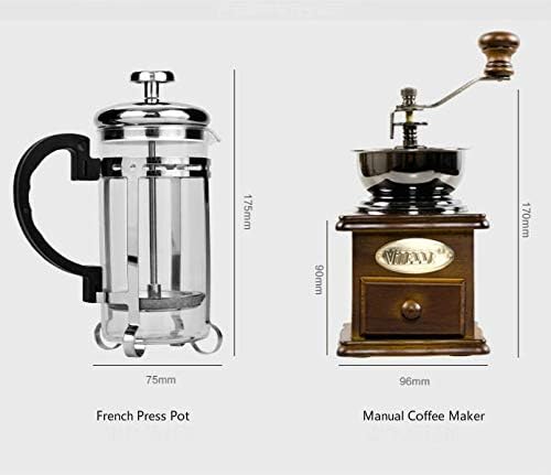 Manual Coffee Maker Set with Wooden 