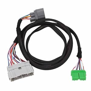 Chassis Wiring Harness, B Series to D Series Adapter Harness for Honda Civic Si EK 1996-1998, Engine Swap Wire Connector, OBD1 to OBD2 Conversion, Plug & Play, High Heat Resistance