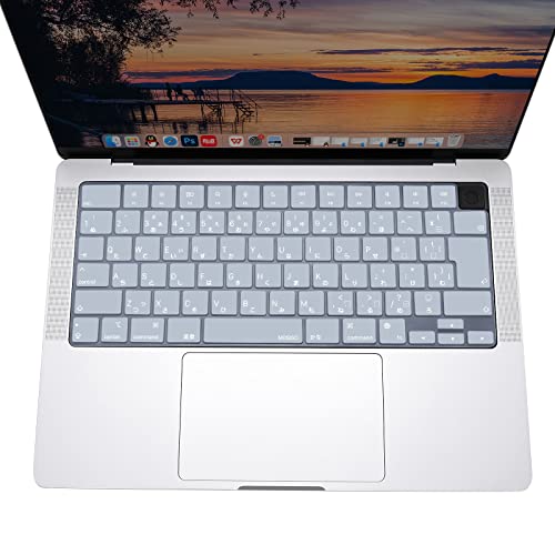 MOSISO キーボードカバー MacBook JISベビーブルー