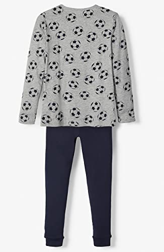 Name It Nkmnightset Grey Mel Football Noos