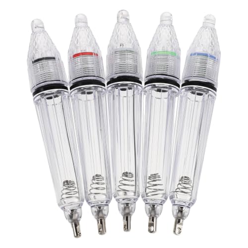 5pcs Underwater LED Fishing Light, Flashing Fish Lure Deep Drop