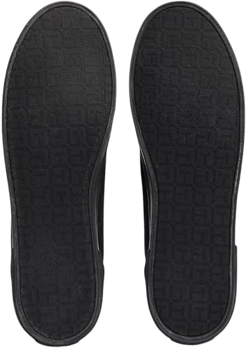 Tommy Hilfiger Baskets Vulcanisées Homme Chaussures, Noir (Black/Black), 43
