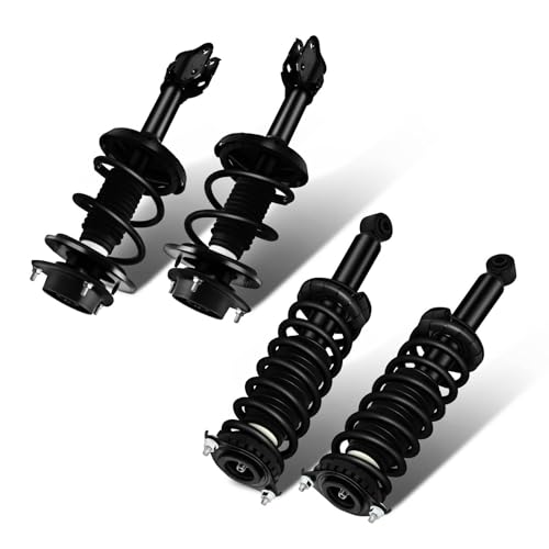 SCITOO Front and Rear Complete Struts Spring Assembly Shocks Struts Fits 2005-2009 for Subaru Outback Quick Struts 172566 272566 272567 - Set of 4