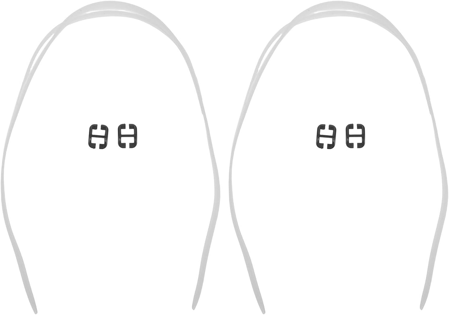 BESPORTBLE 2pcs Silicone Diving Mask Straps Replacement for Swimming Goggles and Scuba Diving Masks with Adjustable Buckle Rapid Usage Suitable for Intense Scuba Outings