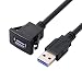 Produktbild 1 m wasserdichtes Single USB 3.0 Verlängerung Riegel Mount Auto AUX Kabel für Armaturenbrett