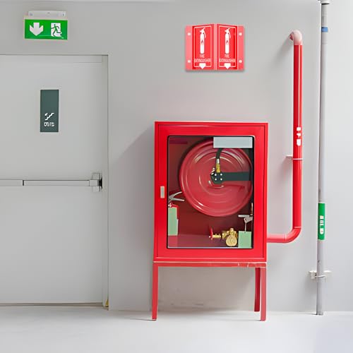 Fire Extinguisher Wall Mount Sign: Fire Extinguisher Sign 8 x 6 Inches - Projecting Acrylic Sign with Waterproof, Weatherproof, Fade Resistant, UV Resistant for Indoor & Outdoor - Thumbnail 6