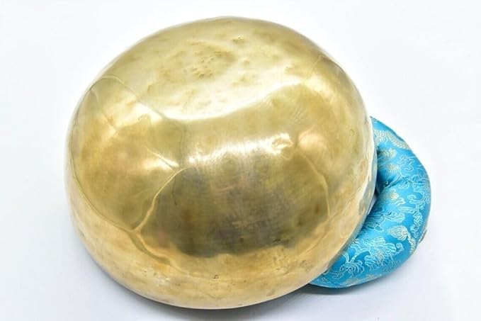 18 cm do 25 cm Master Healing Autentyczna tybetańska ręcznie wykonana misa dźwiękowa z Nepalu (25 cali)
