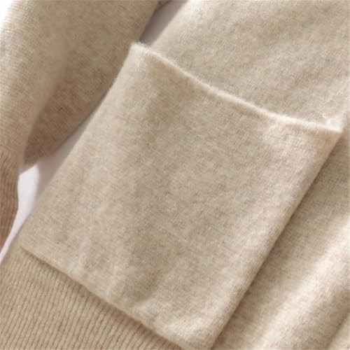 Men's Winter Sweater 100 Percent Merino Wool Cardigan Sweater Thick Warm Knit Cozy Smart Casual Pullover4