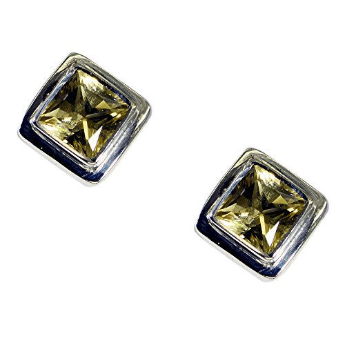 Citron Quartz boucles d'oreilles pour rayonner lors de vos soirées