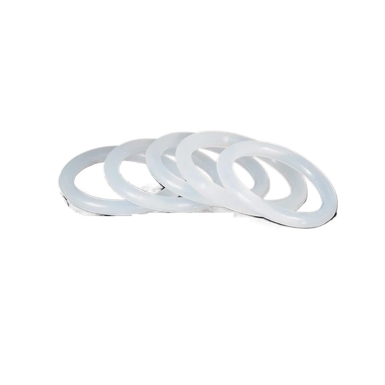 Joint torique blanc VMQ anti fuite pour plomberie et machine diamètre 39mm épaisseur 2mm