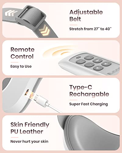 Latumab Eye Massager With Heat & Remote, Compression, Bluetooth, Temple Massage Mask For Relax Eye Strain, Reduce Dark Circles, Dry Eyes, Eye Care Device, Mothers Day Gifts, White #TOP6