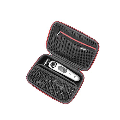 RLSOCO Etui do Braun BT9440/BT3520/BT7520/BT9520/BT9560/BT5420 trymer do brody & Braun All-in-One Series AIO3545/AIO7540 golarka elektryczna -Twarde etui podróżne z YKK Zamek (Tylko Etui)