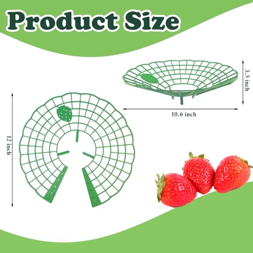 Quaocens AER21 20 Pcs Strawberry Supports,Strawberry Plant Support thumb #1