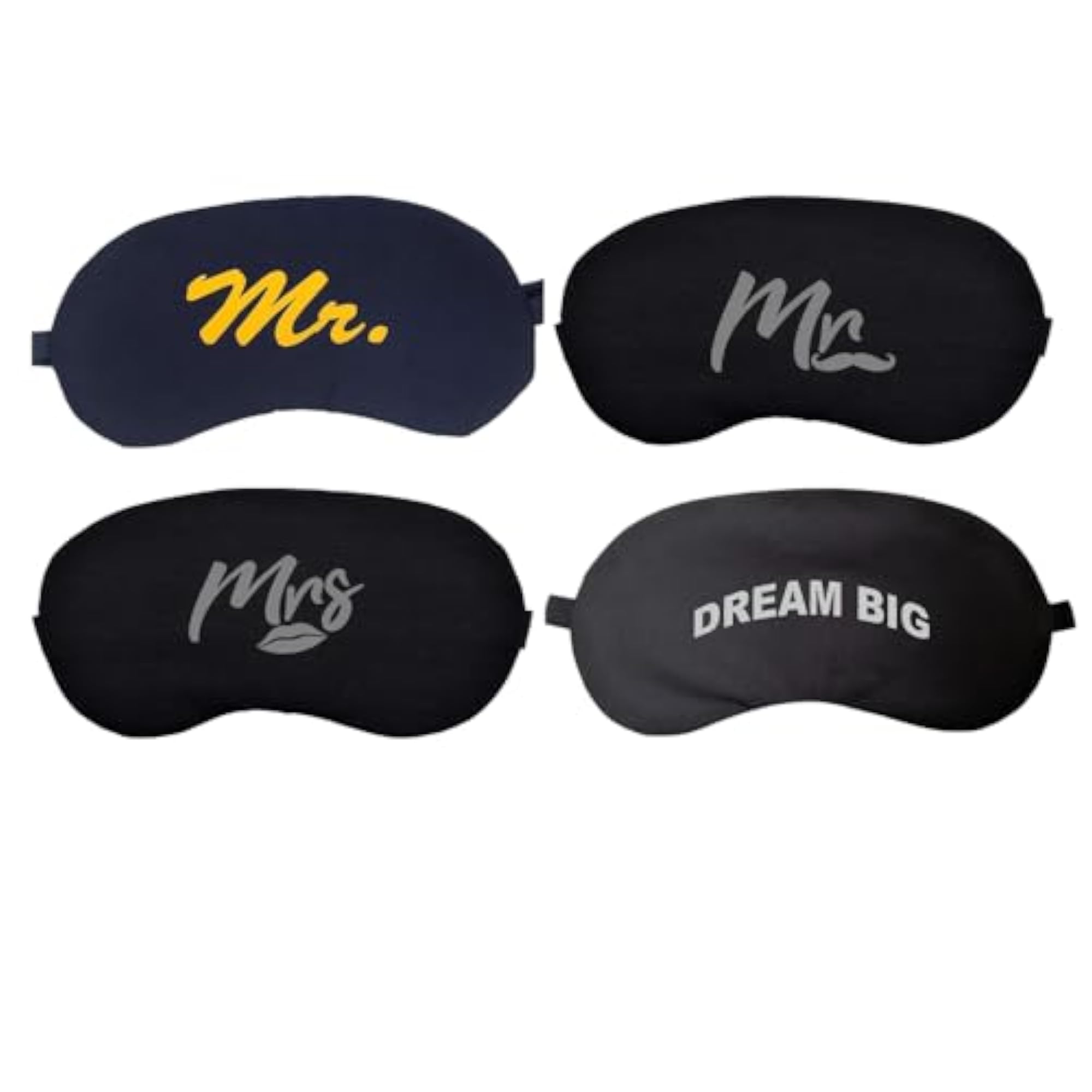Dream Big Cooling Gel Eye Mask Combo, 4 Styles