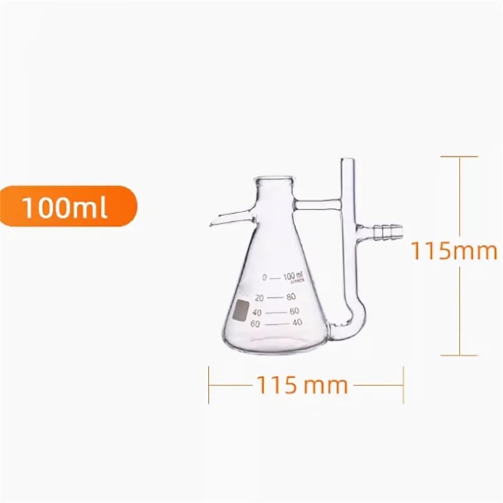 Sprzęt i materiały laboratoryjne Gruby szklany separator, kolektor, butelka 250 ml 500 1000 2000 3000
