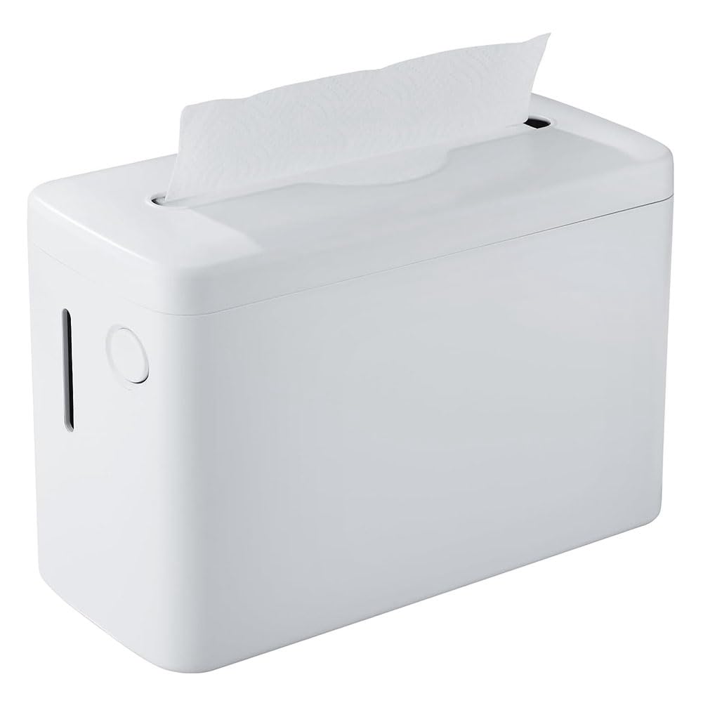 Aurelicxy Paper Towel Dispenser Countertop Commercial Multifold Paper Towel Dispenser for Home Kitchen Restaurant for Bathroom, Bedroom, Kitchen, Toilet White