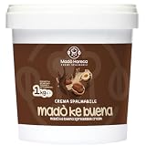 MADÒ Crema Spalmabile Madò Ke Buena MADE IN ITALY - Creme Spalmabili per Panini, Dolci, Colazioni, Prodotti da Pasticceria (1kg)