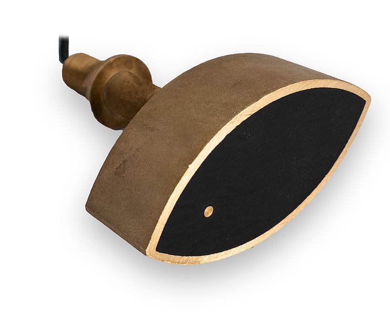 Transducer Thru-Hull Mount 85 To 135 kHz CHIRP Medium Frequency 600 Watt Power 26 Foot Cable Bronze