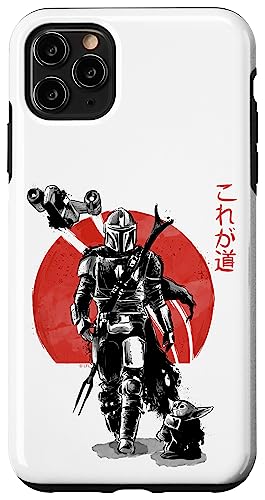 Coque iPhone 11 Pro Max Star Wars Mandalorian protection antichoc pour étui de téléphone