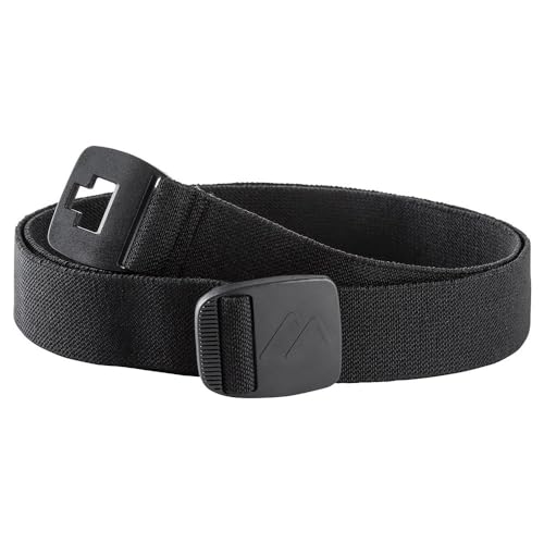 Maier Sports Gürtel Tech Belt Eco, elastisches Gurtband, stufenlos verstellbar, schwarz