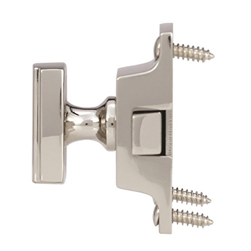 Amerock | Cabinet Latch | Polished Nickel | 1-7/8 Inch (48 Mm) Length | Highland Ridge | 1 Pack | Cabinet Hardware #TOP2