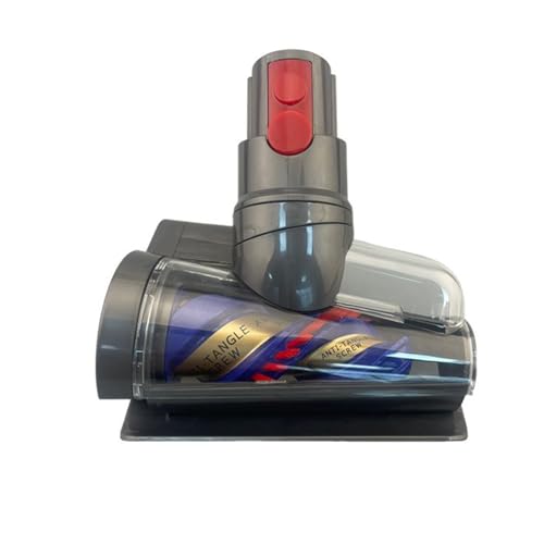 Odashen Mini tête de brosse anti-enchevêtrement pour aspirateurs Dyson V10 Slim/V12, brosse de nettoyage pour tête de moteur