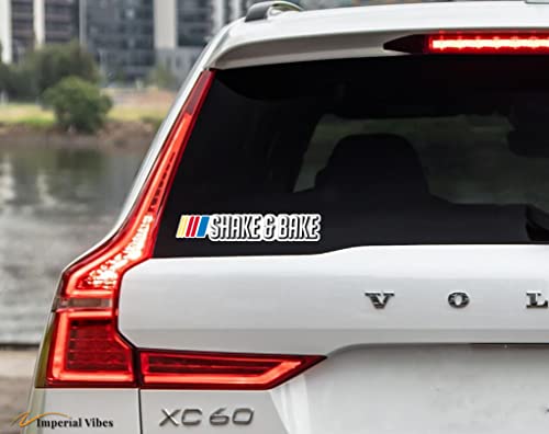 Imperial Vibes | Shake And Bake Funny Car Decal Funny Sticker Car Truck Van Suv Window Wall Cup Laptop Tumbler 2 Pack 5 X 1.8 Inches -Imp 24 #TOP1