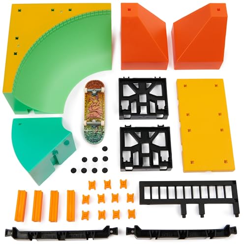 Tech Deck Finger Skate Starter Set X Connect Quarter Bowl Ruckus 100% Modulable À Construire Et Personnaliser + 1 Mini Planche Exclusive Mini Skate Doigt Jouet Enfant Jeu Enfant Et + - vue 3