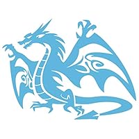Amazon.co.jp: カッティングステッカー ドラゴン 龍 トライバル