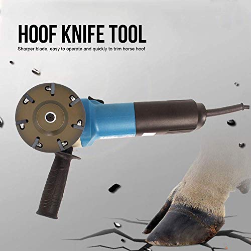Image of Electric Aluminium Alloy Livestock Sheep Cattles Horses Hoof Trimming Disc Plate Tool Stainless Steel Meat Grinder Plate