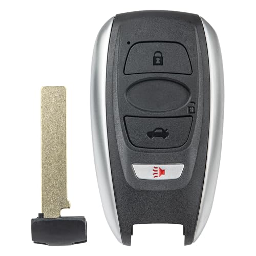 Vurkcy Key Fob Replacement for 2017-2023 Subaru Impreza Outback/ 19-23 Crosstrek Forester/ 19-24 Ascent/ 18-21 Legacy WRX/ 22-24 BRZ Car Keyless Entry Remote Control, HYQ14AHK, 4-Btn