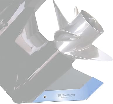 MEGAWARE KEELGUARD 665 SKEGPRO Fits Yamaha 30 & 60hp 4 Stroke 2002-Present; 40-50hp 2 & 4 St. 1997-Present; Stainless Steel Skeg Protector Guard Against Damage from Ramp Dragging, Rocks, Debris, DIY
